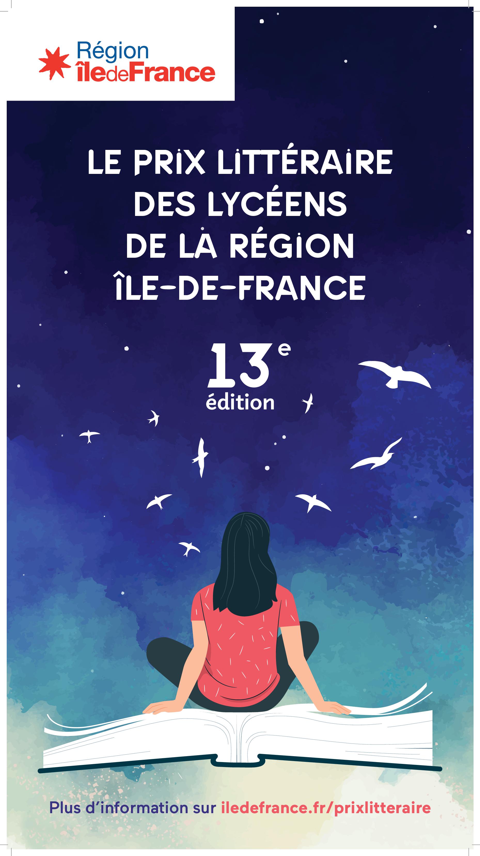 visuel Prix littraire des lycens de la Rgion le-de-France